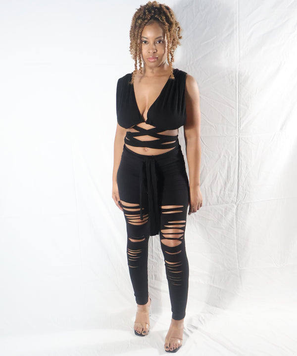 I'm Torn From You leggings